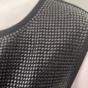 St. John Embellished Black Sheath Dress size 14